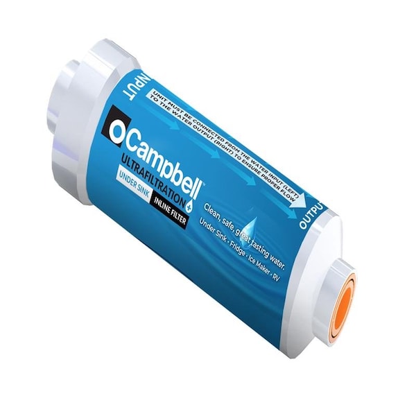 Campbell Fittings Campbell Ultrafiltration+ Under Sink In-Line Water Filter ULTUNDERSINK - main